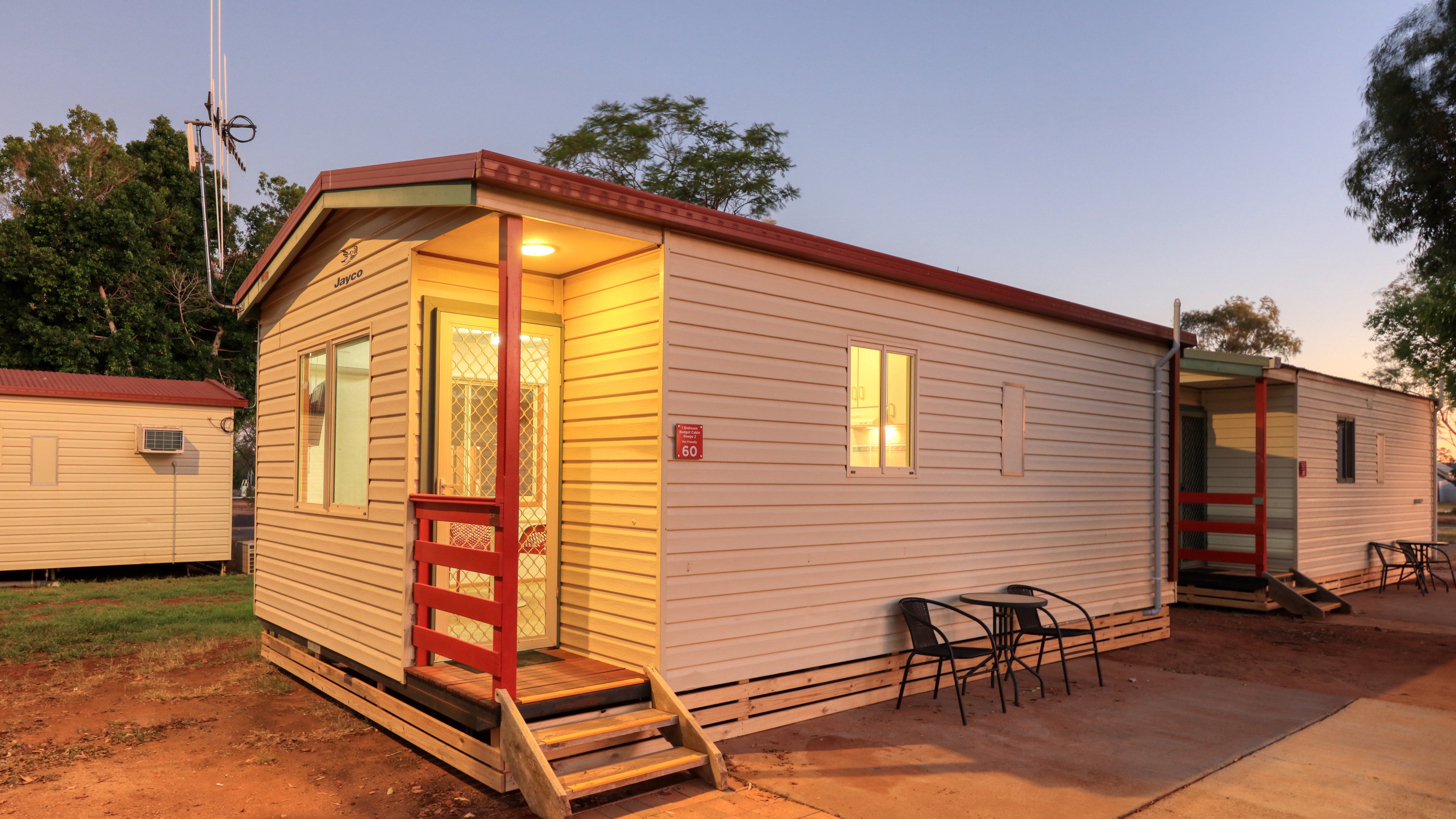 Cobar Caravan Park One Bedroom Pet Friendly Budget Cabin