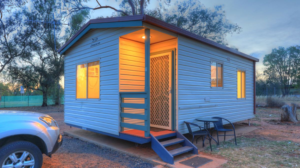 Cobar Caravan Park One Bedroom Pet Friendly Budget Cabin