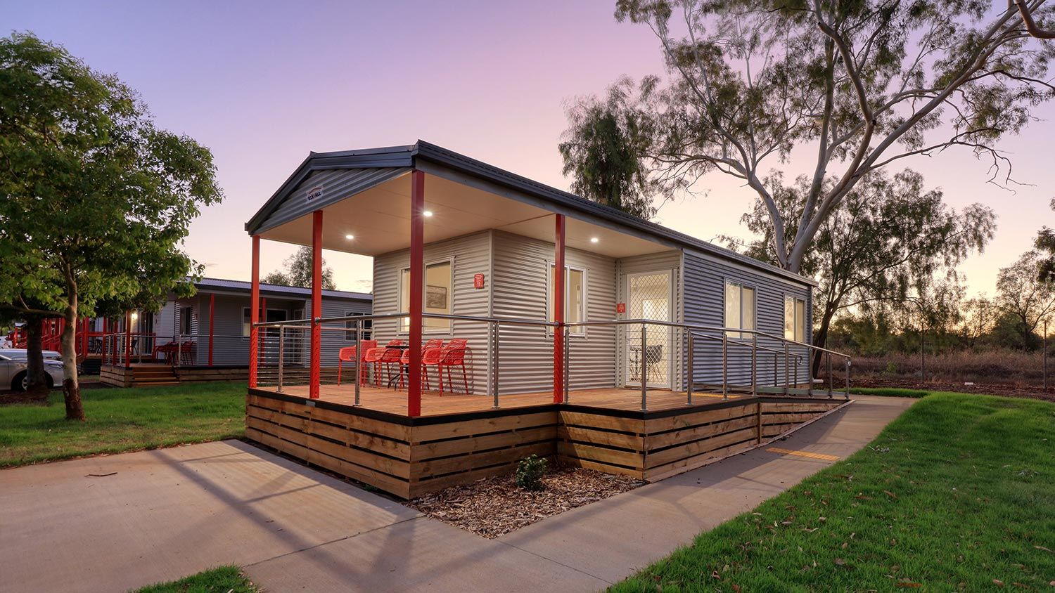 Cobar Caravan Park Two Bedroom Accessible Deluxe Cabin