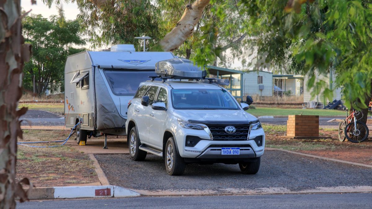 Cobar Caravan Park Powered Caravan and RV Sites